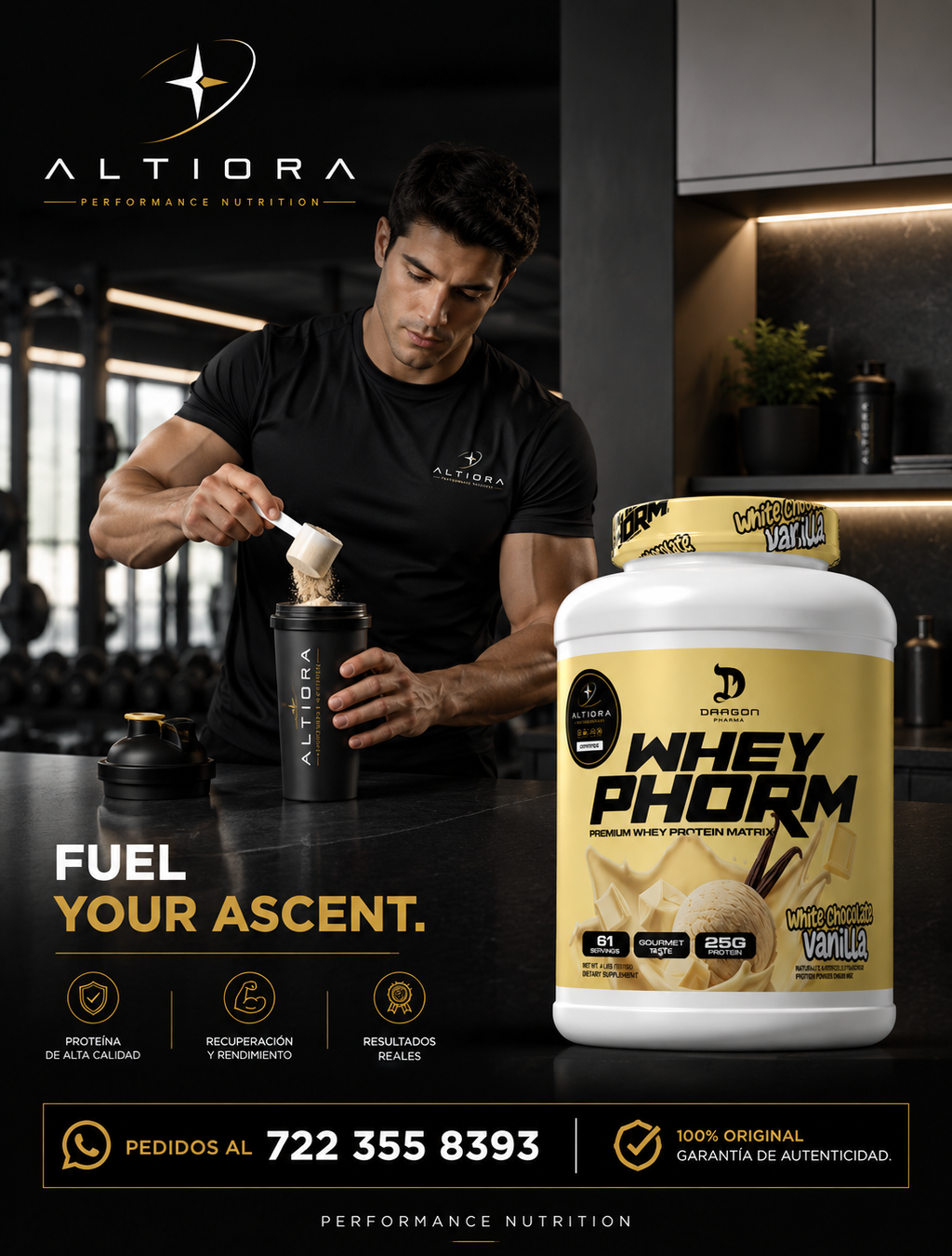 Dragon Pharma Whey Phorm | 6 lb | 61 porciones